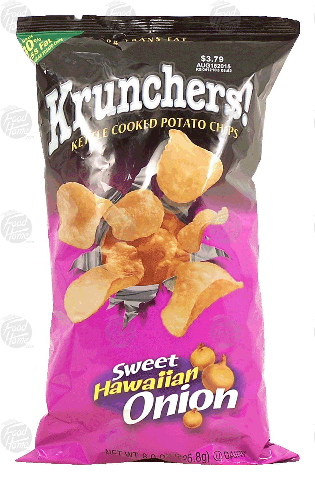 Krunchers!  sweet hawaiian onion flavor kettle cooked potato chips Full-Size Picture